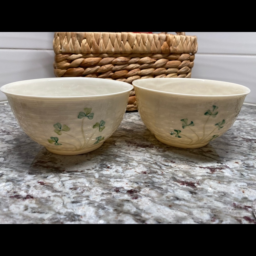 Belleek bowls